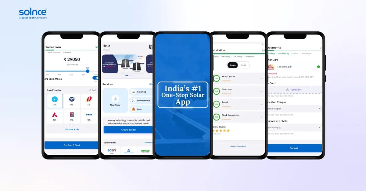 Solnce Solar App: India's First One-Stop Solar Platform