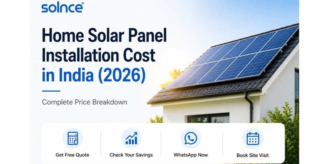 Home Solar Panel Installation Cost in India (2026): Complete Price Breakdown